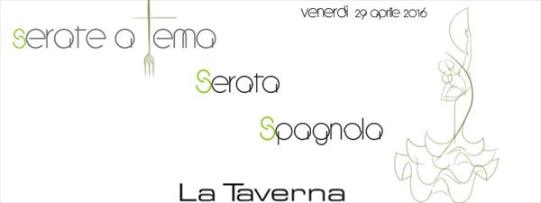 29 Aprile Serata Spagnola