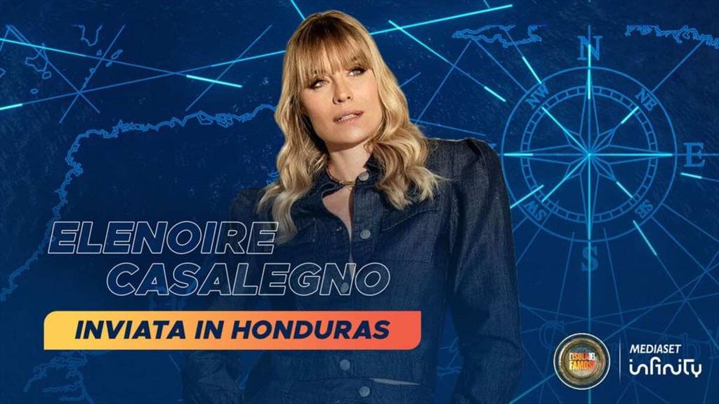 ELENOIRE CASALEGNO INVIATA DE L'ISOLA DEI FAMOSI 2024 VEGASTAR